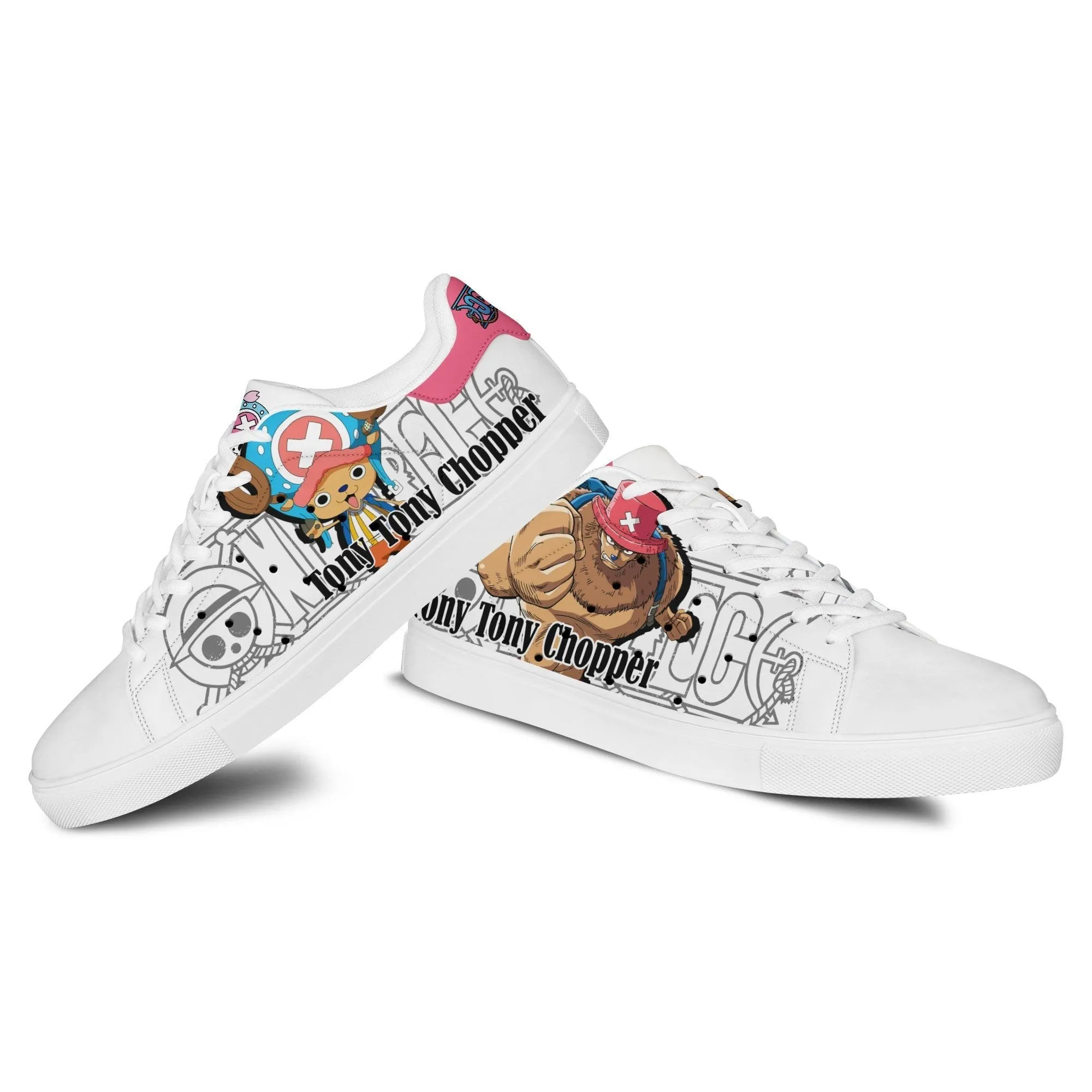 Chopper Skate Sneakers Custom Anime OP Shoes