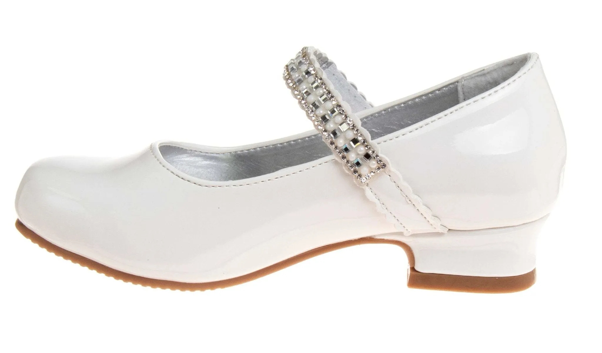 Josmo Girls White Dress Shoes (Little Kid/Youth)