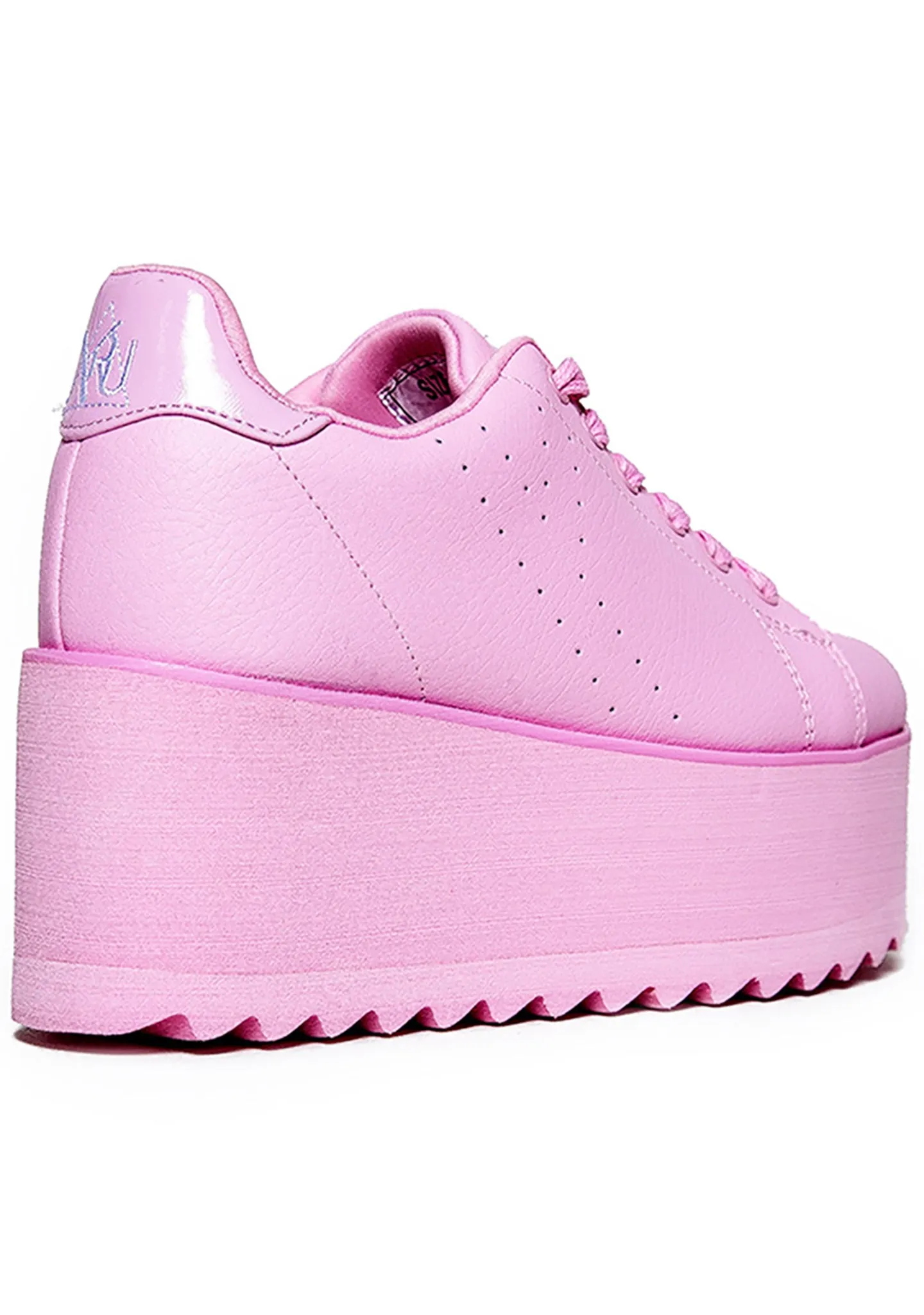 Lala Platform Sneakers in Pink