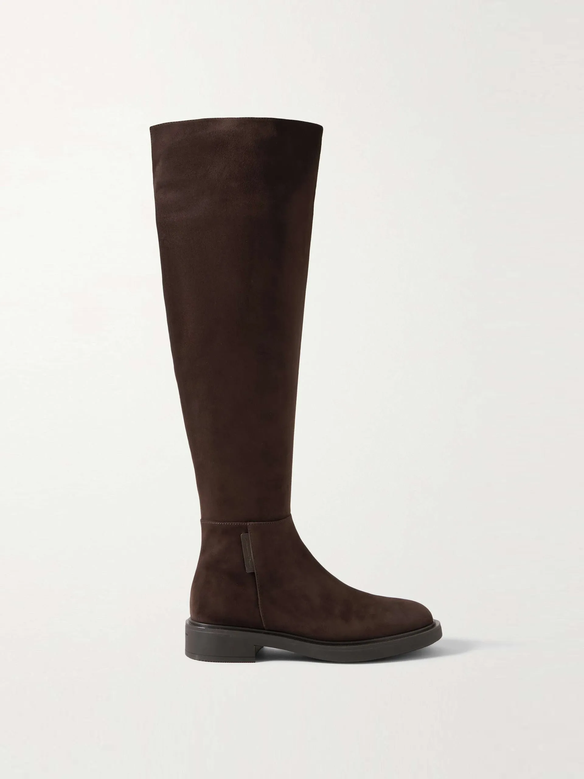 Lexington suede over-the-knee boots