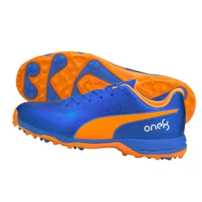 Puma Cricket Shoes One 8, Blue/Orange