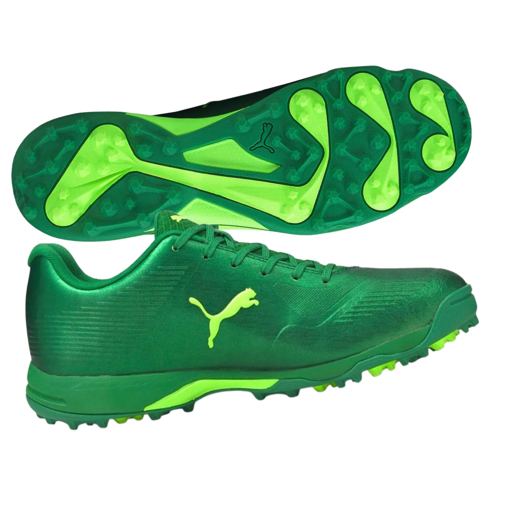 Puma Cricket Shoes One 8, Green