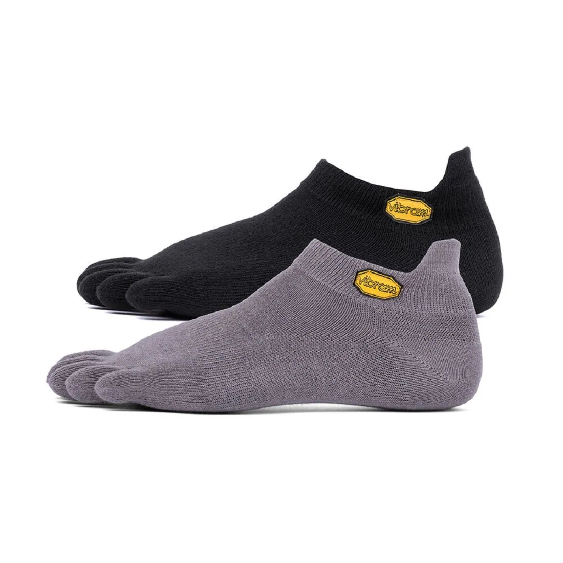 Vibram No Show Toe Socks (2 pair per pack)